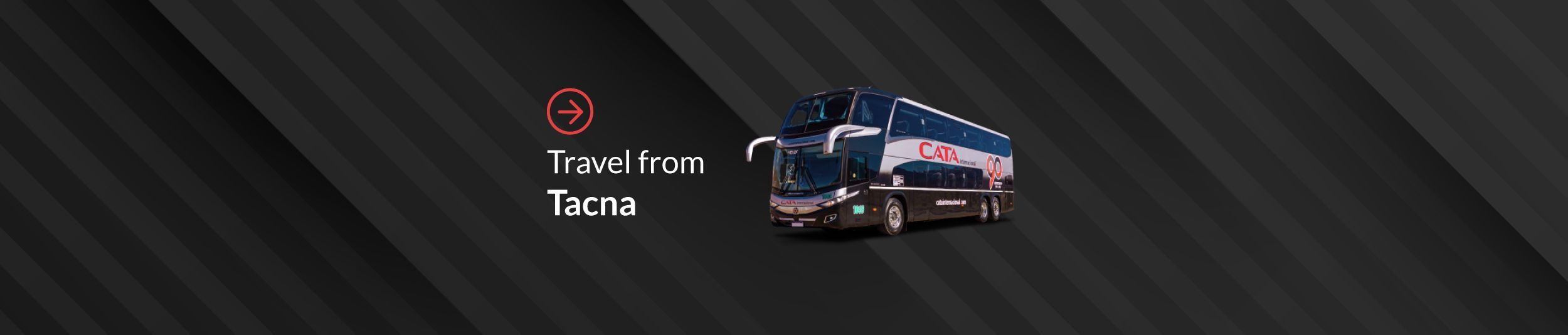 Travel from Tacna banner